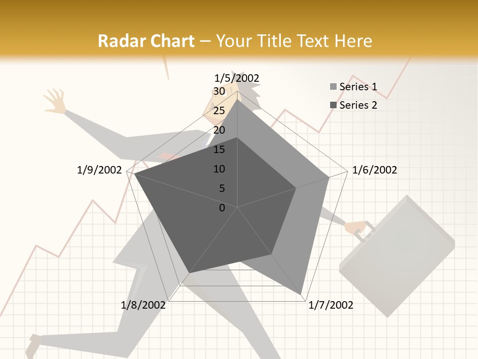 Caucasian Fright Ruin PowerPoint Template