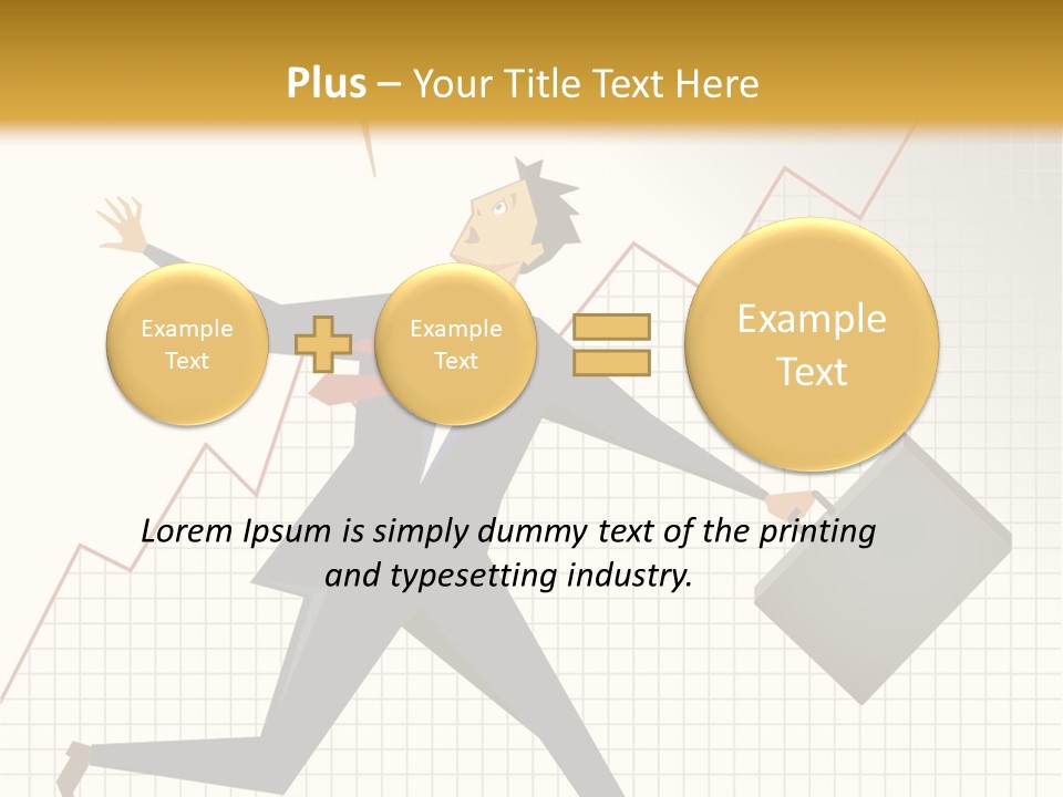 Caucasian Fright Ruin PowerPoint Template