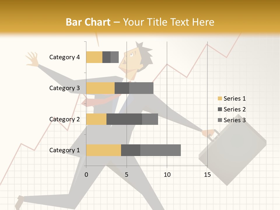 Caucasian Fright Ruin PowerPoint Template