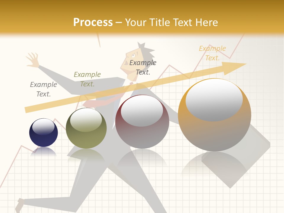 Caucasian Fright Ruin PowerPoint Template