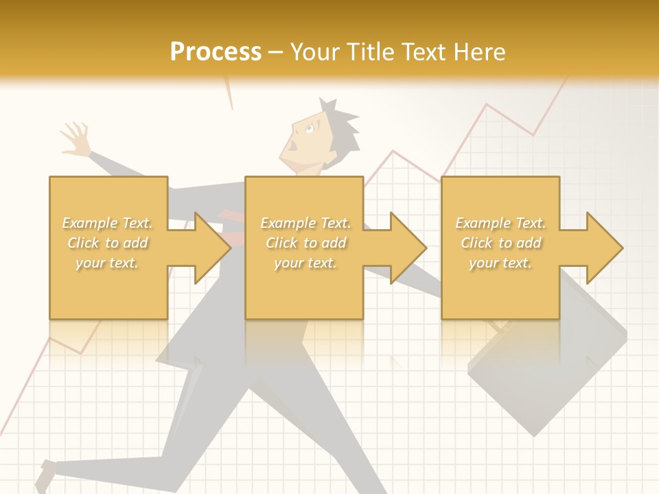 Caucasian Fright Ruin PowerPoint Template