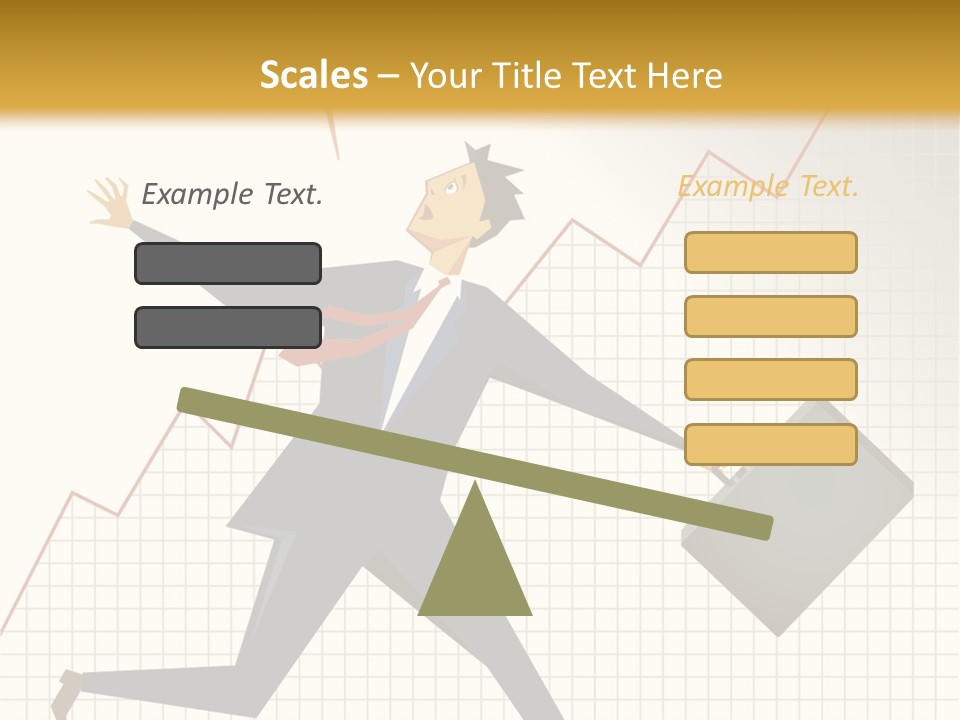 Caucasian Fright Ruin PowerPoint Template