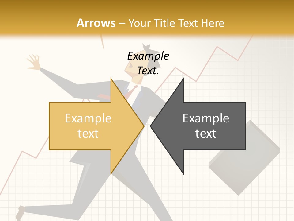 Caucasian Fright Ruin PowerPoint Template