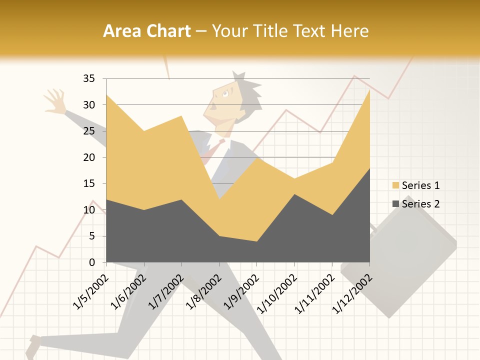 Caucasian Fright Ruin PowerPoint Template
