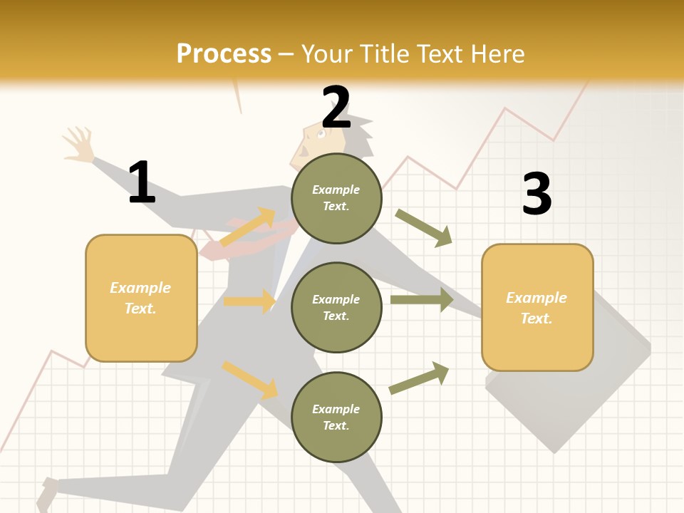 Caucasian Fright Ruin PowerPoint Template