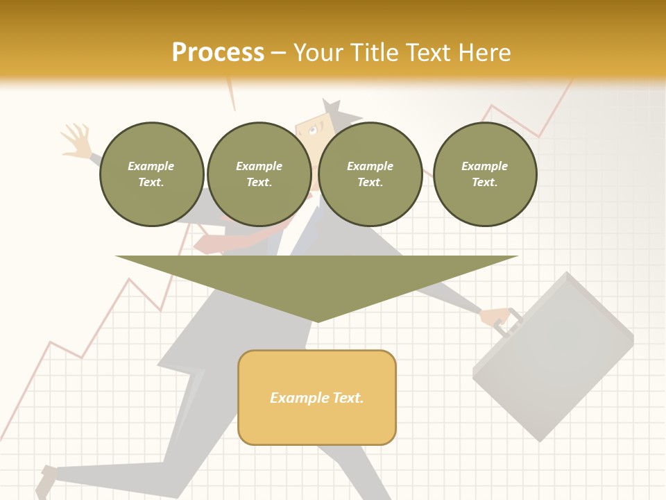 Caucasian Fright Ruin PowerPoint Template