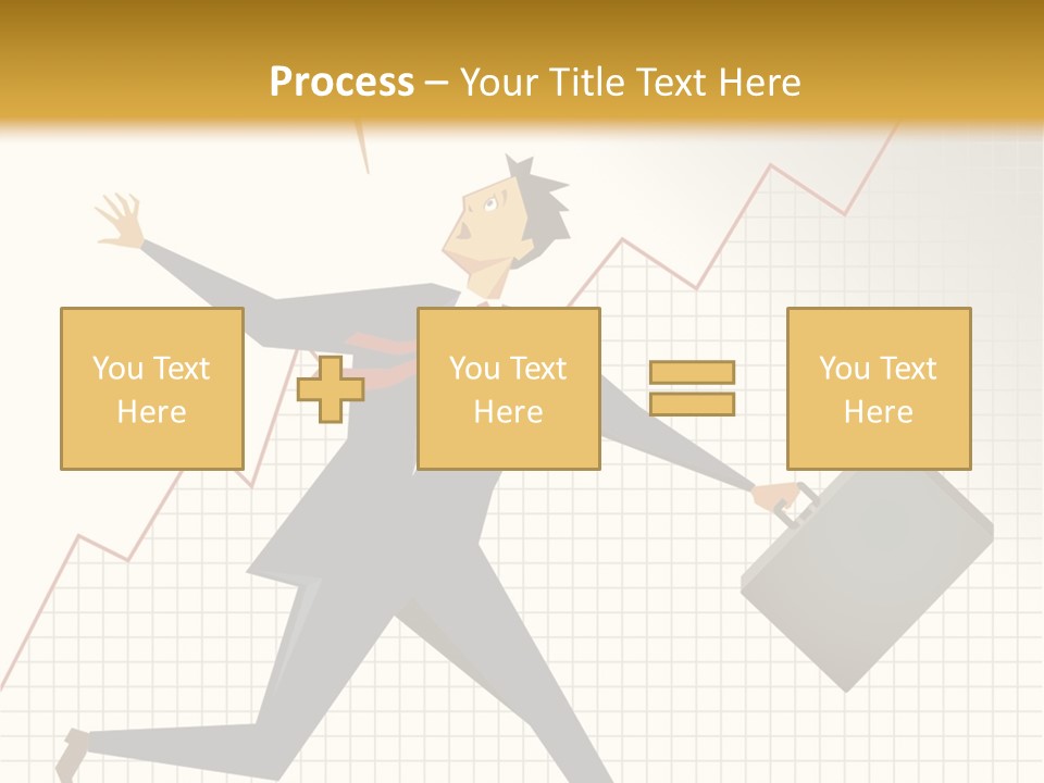 Caucasian Fright Ruin PowerPoint Template