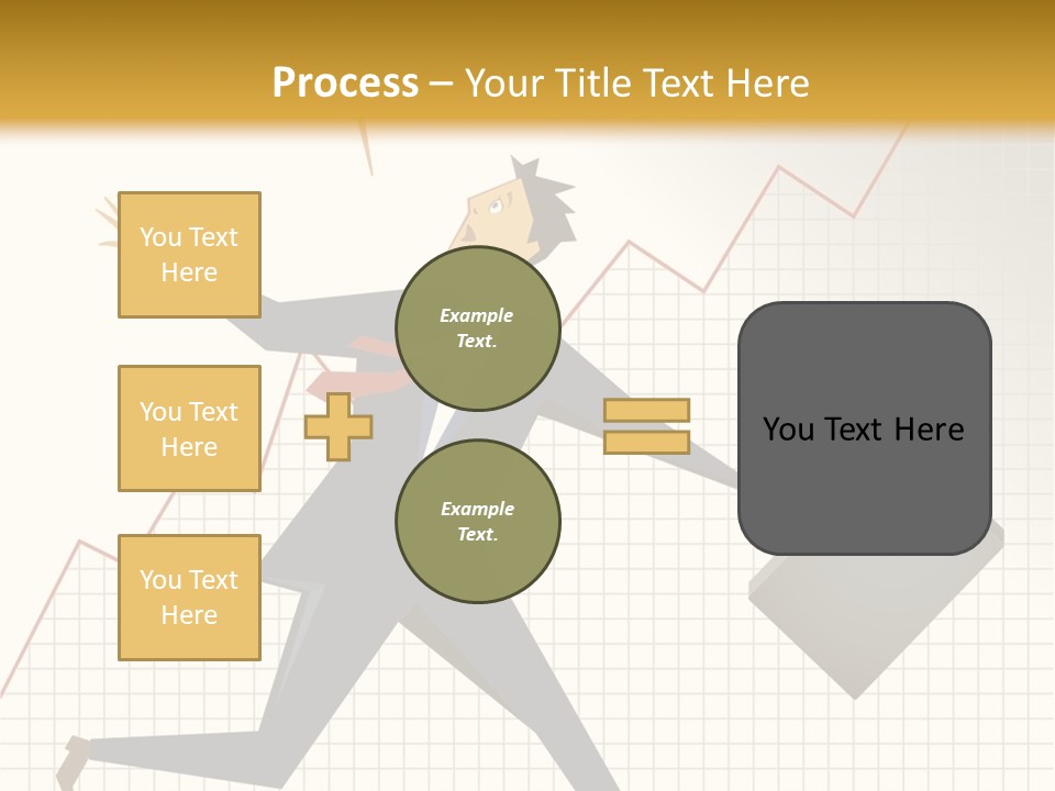 Caucasian Fright Ruin PowerPoint Template