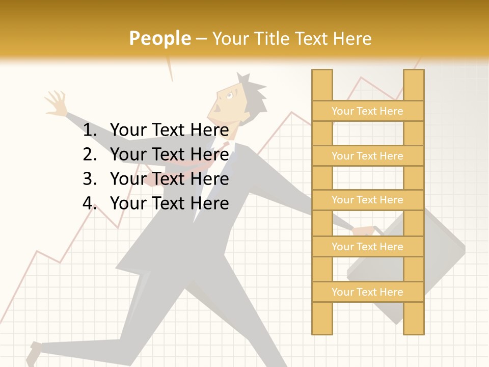 Caucasian Fright Ruin PowerPoint Template