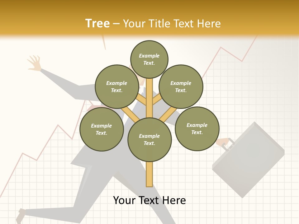 Caucasian Fright Ruin PowerPoint Template