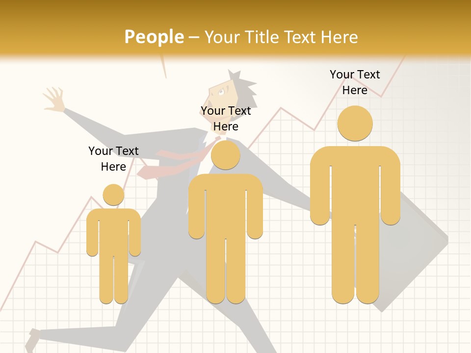 Caucasian Fright Ruin PowerPoint Template