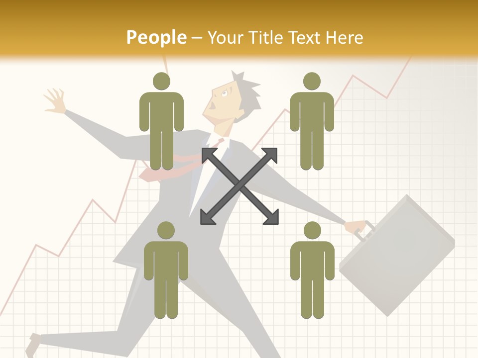 Caucasian Fright Ruin PowerPoint Template