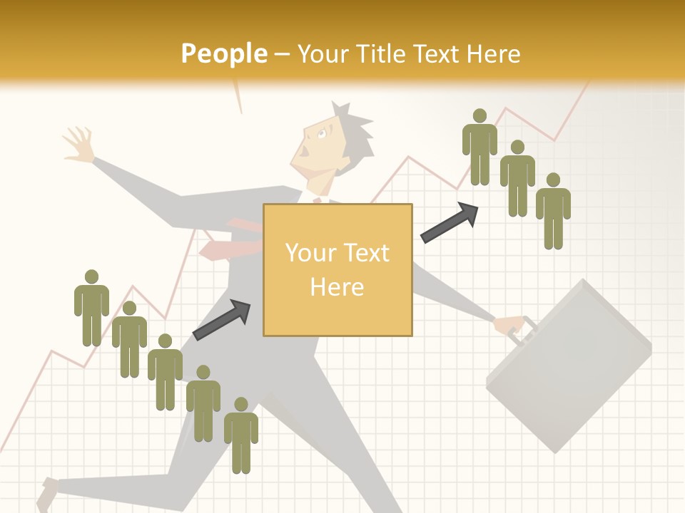 Caucasian Fright Ruin PowerPoint Template