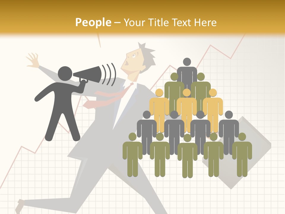 Caucasian Fright Ruin PowerPoint Template