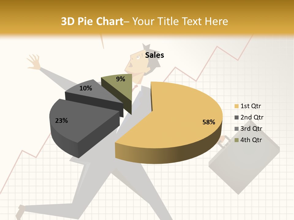 Caucasian Fright Ruin PowerPoint Template