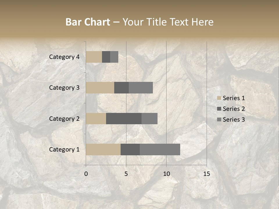 Rough Marble House PowerPoint Template