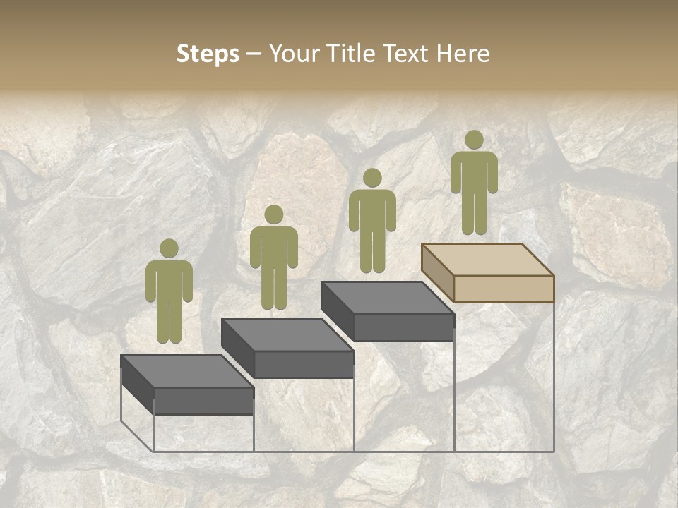 Rough Marble House PowerPoint Template