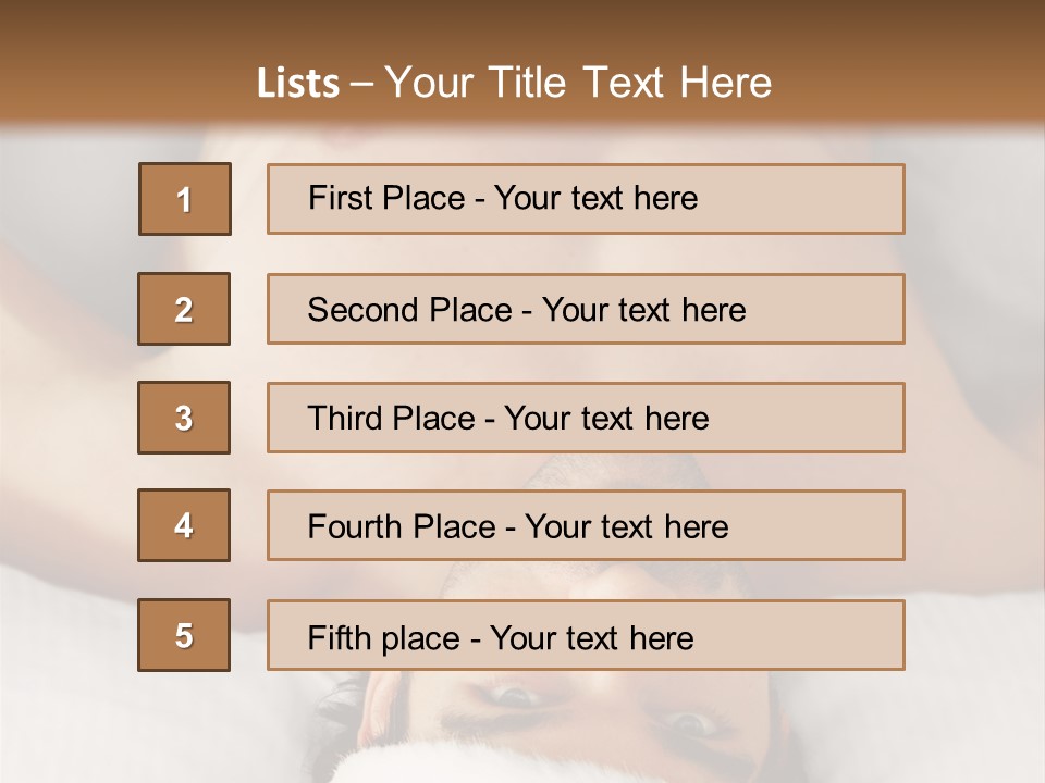 Seasonal Strong One PowerPoint Template