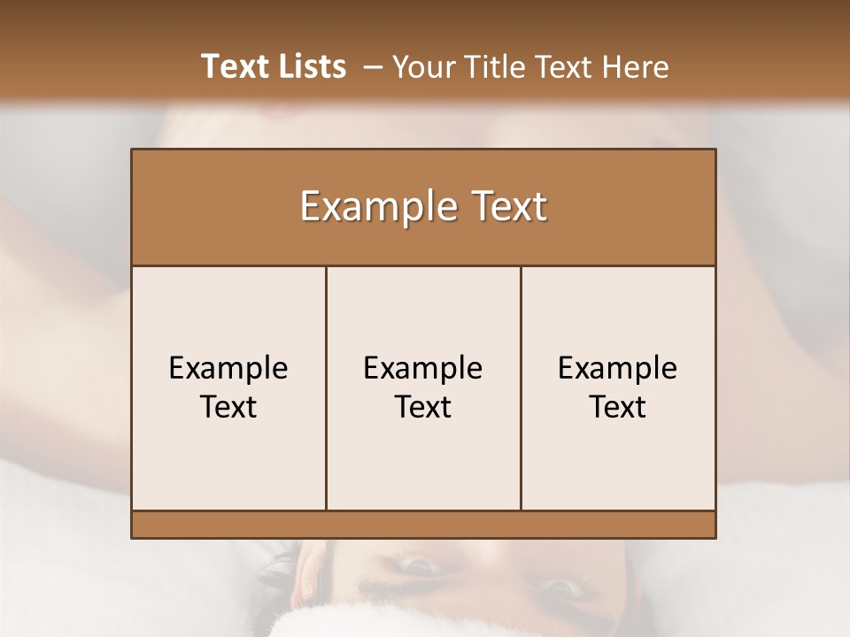 Seasonal Strong One PowerPoint Template
