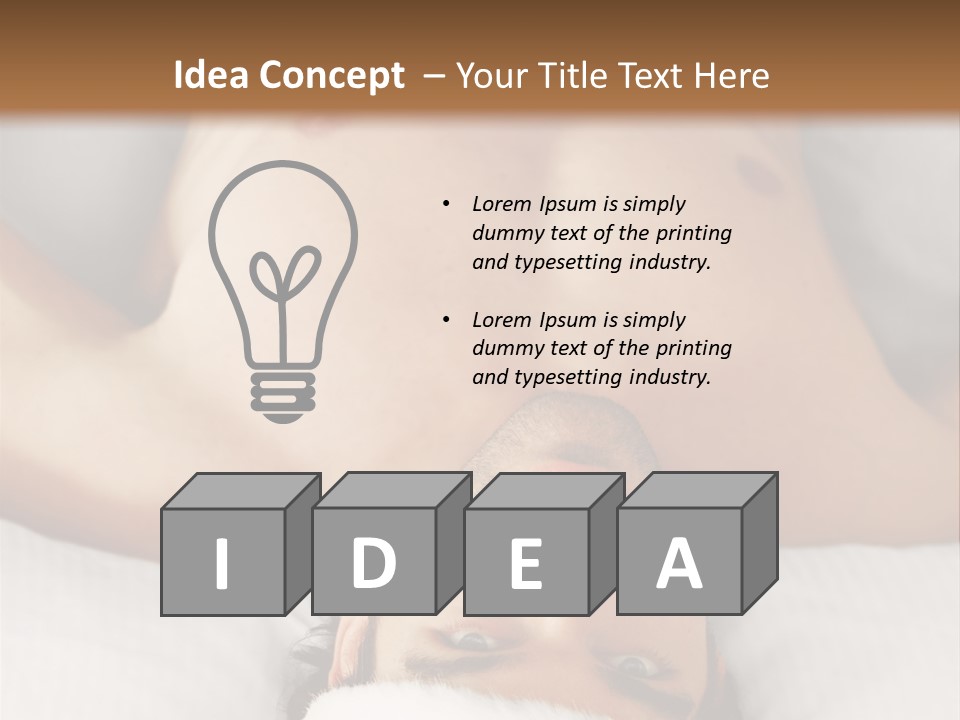 Seasonal Strong One PowerPoint Template