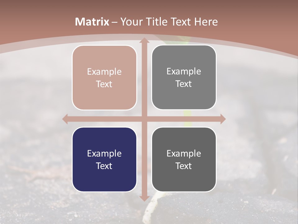 Grow Asphalt Spring PowerPoint Template