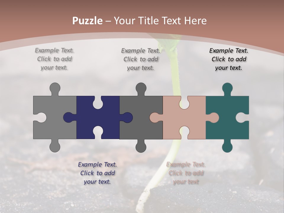 Grow Asphalt Spring PowerPoint Template