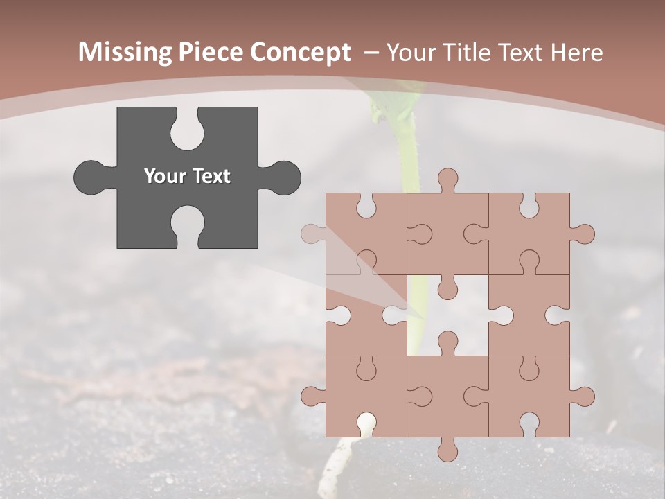 Grow Asphalt Spring PowerPoint Template