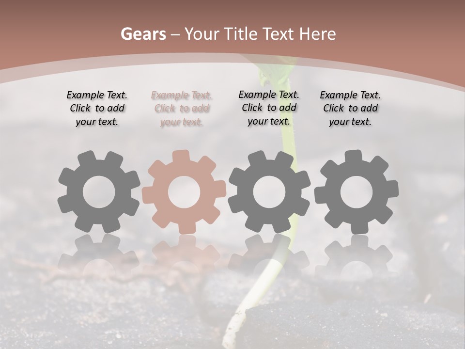 Grow Asphalt Spring PowerPoint Template