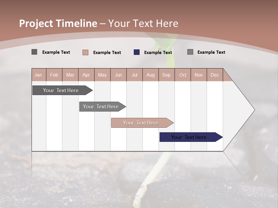 Grow Asphalt Spring PowerPoint Template
