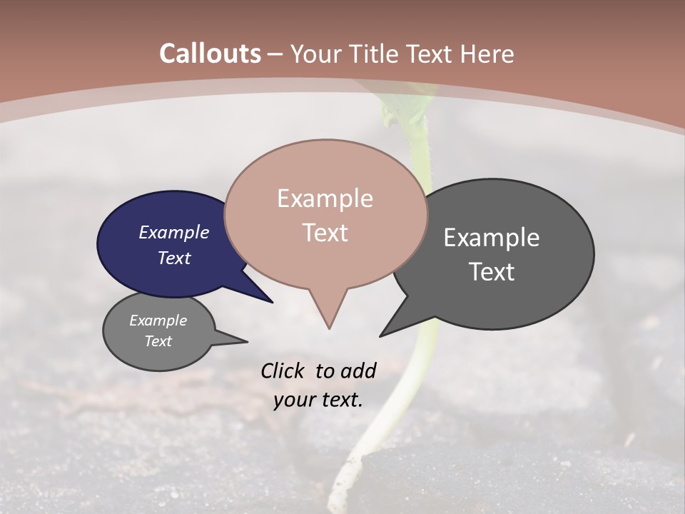 Grow Asphalt Spring PowerPoint Template