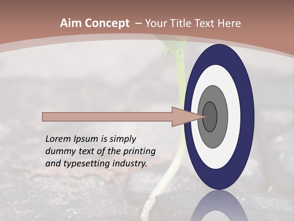 Grow Asphalt Spring PowerPoint Template