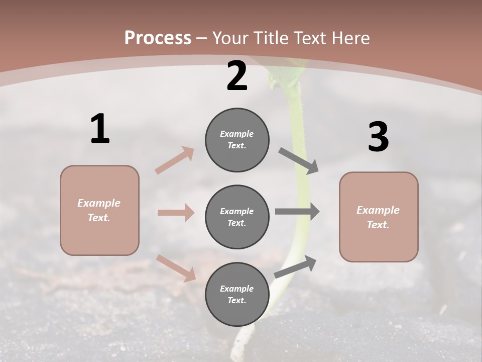 Grow Asphalt Spring PowerPoint Template