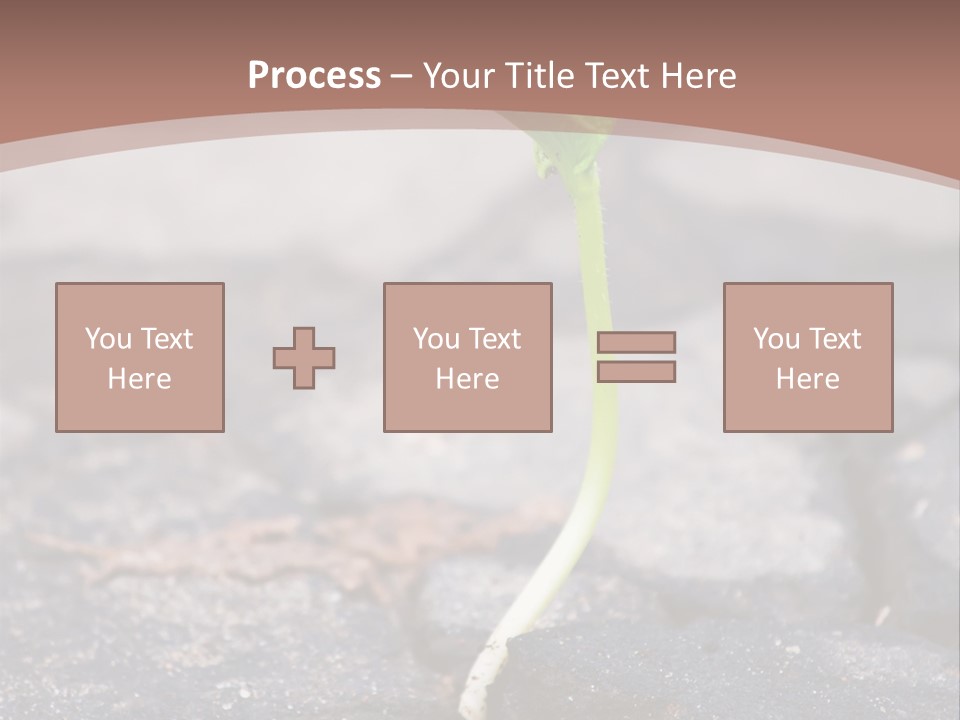 Grow Asphalt Spring PowerPoint Template
