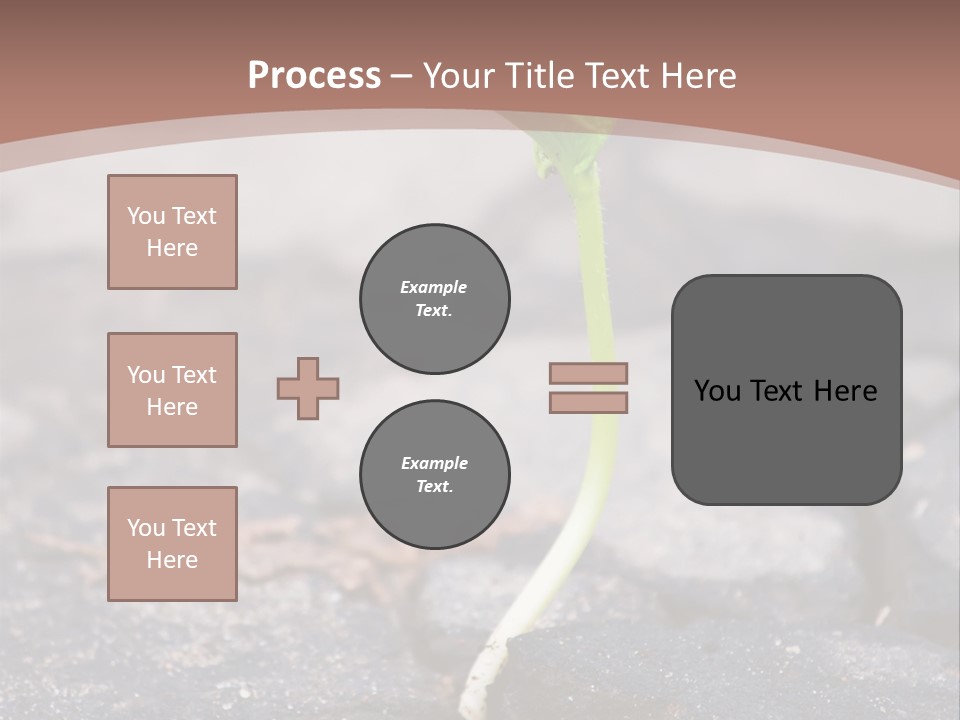 Grow Asphalt Spring PowerPoint Template