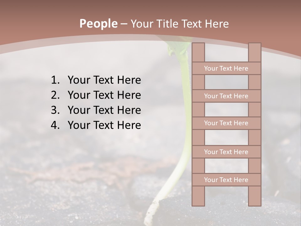 Grow Asphalt Spring PowerPoint Template