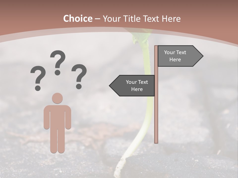 Grow Asphalt Spring PowerPoint Template