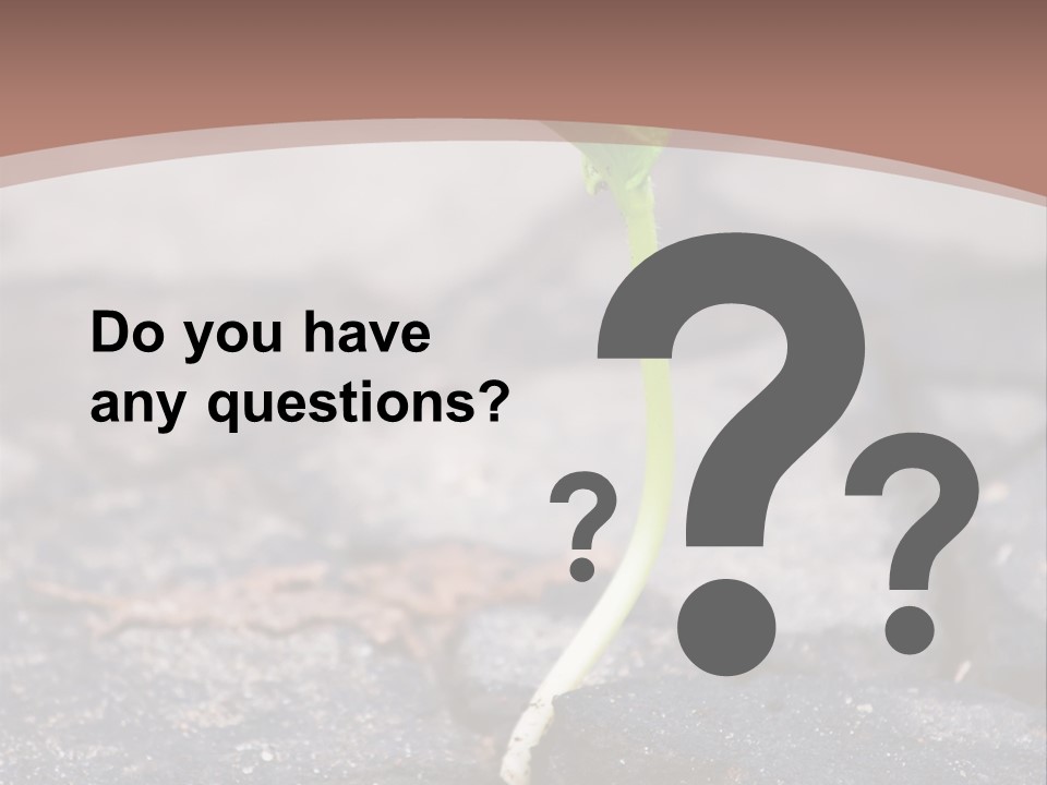 Grow Asphalt Spring PowerPoint Template