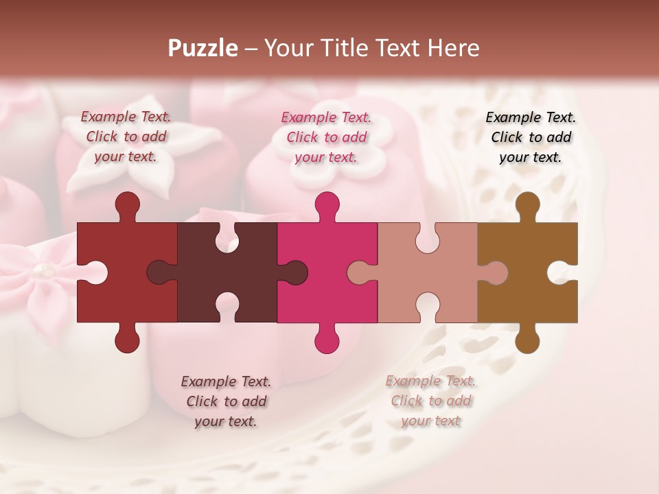 Tablecloth Flower Still PowerPoint Template