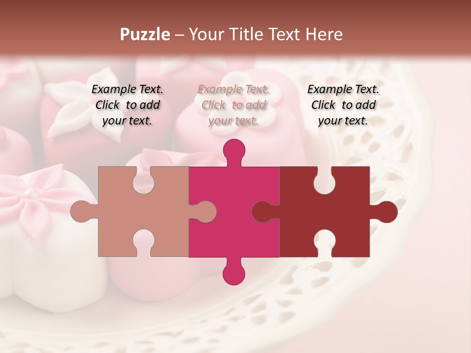 Tablecloth Flower Still PowerPoint Template