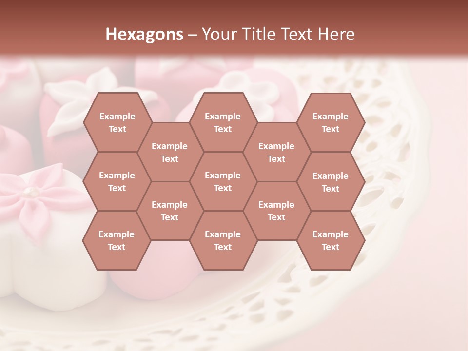 Tablecloth Flower Still PowerPoint Template