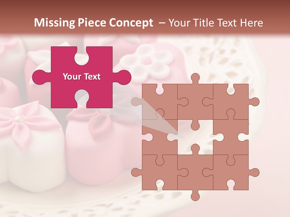 Tablecloth Flower Still PowerPoint Template