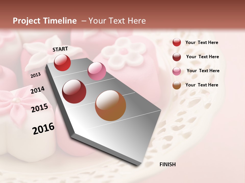 Tablecloth Flower Still PowerPoint Template