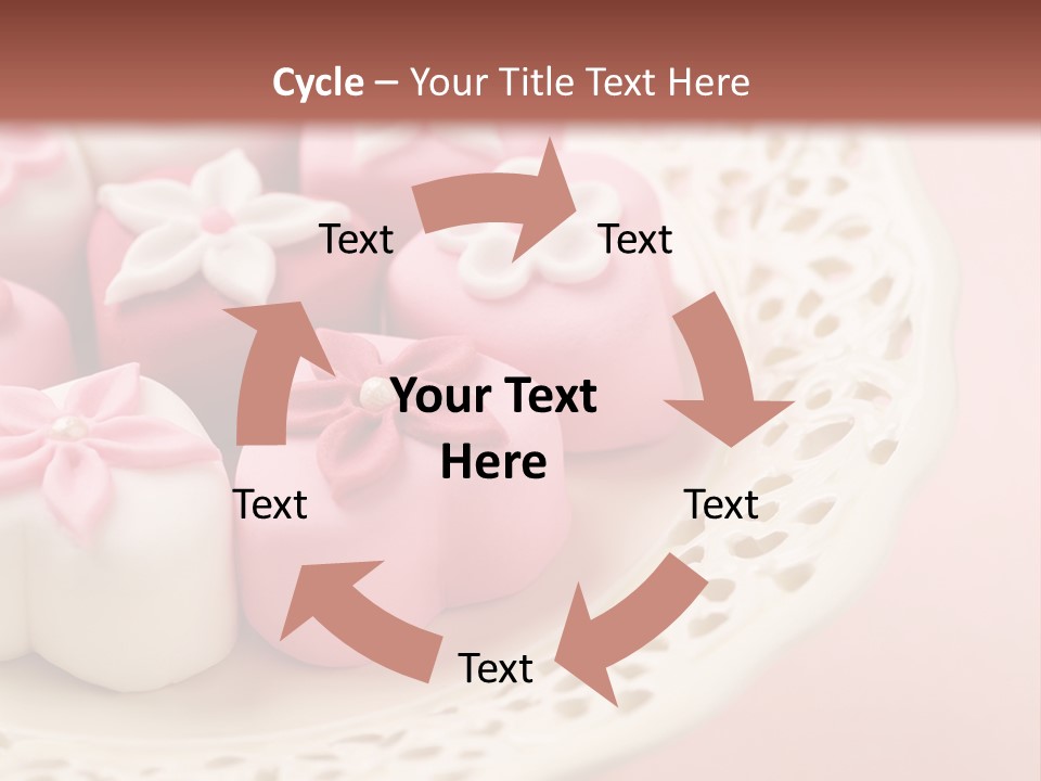 Tablecloth Flower Still PowerPoint Template