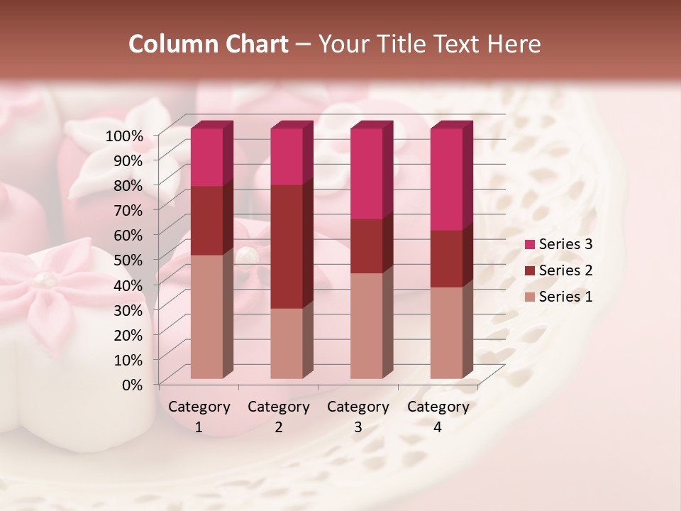 Tablecloth Flower Still PowerPoint Template