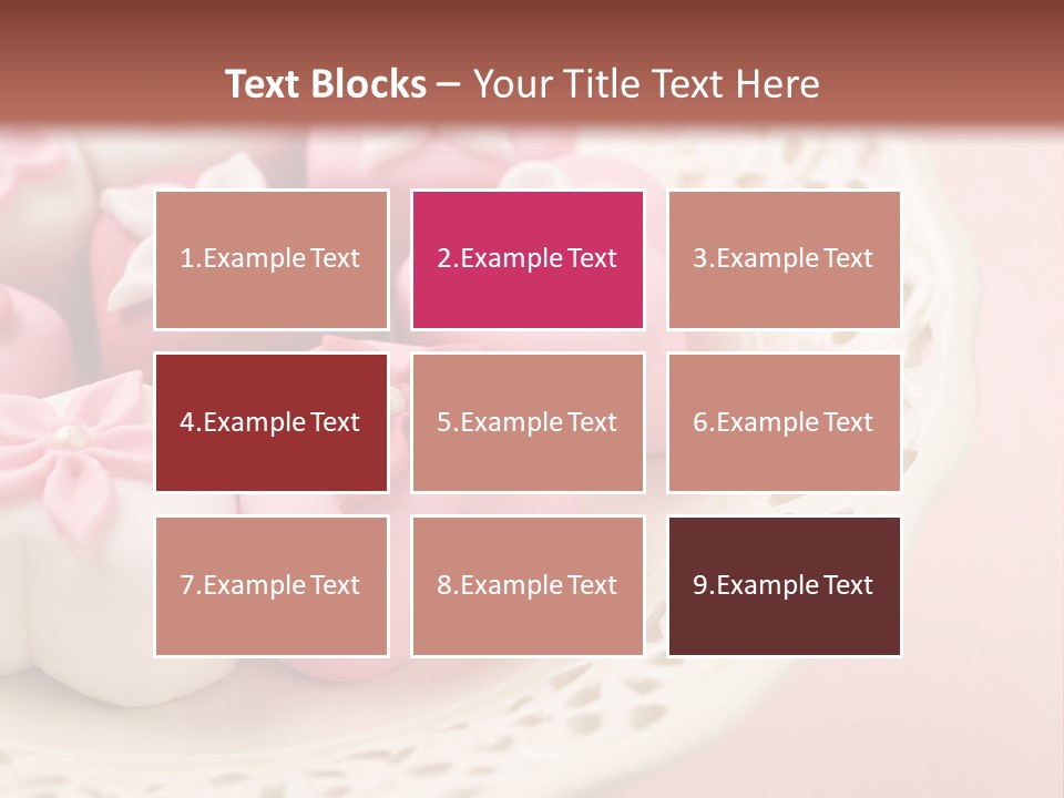 Tablecloth Flower Still PowerPoint Template