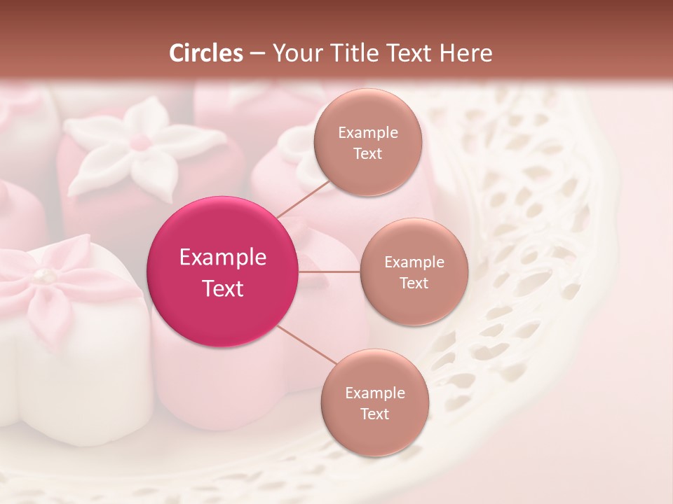 Tablecloth Flower Still PowerPoint Template