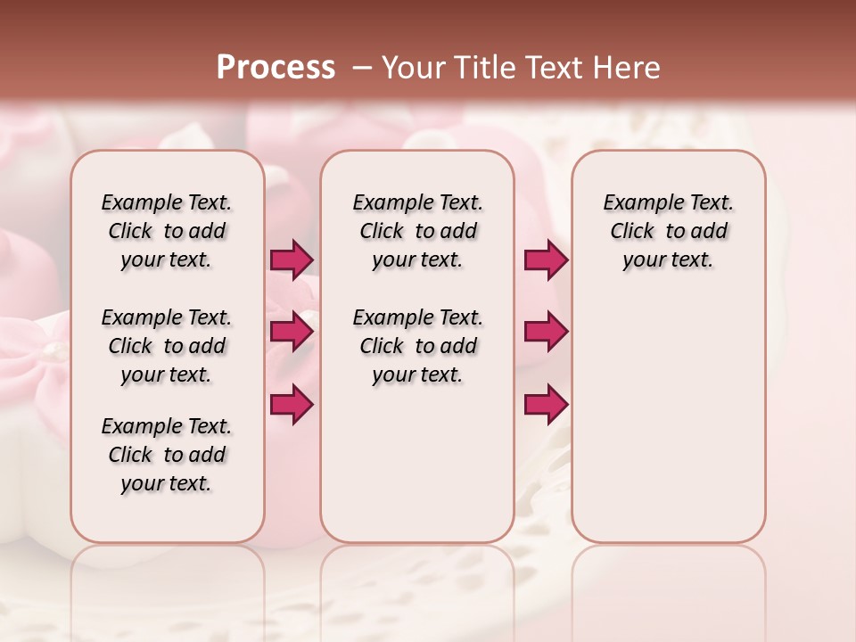 Tablecloth Flower Still PowerPoint Template
