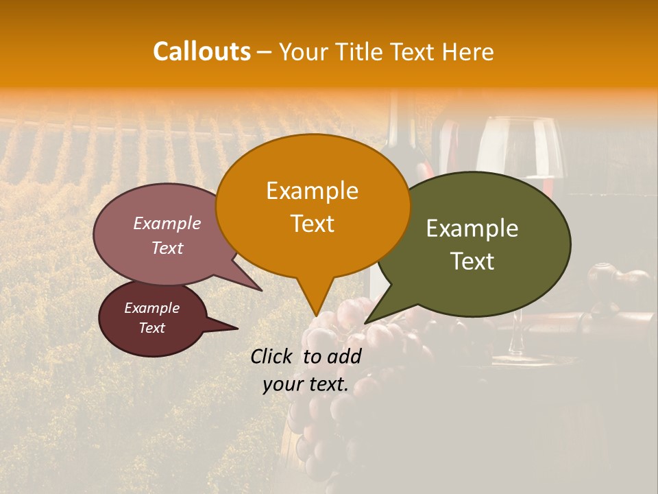 Atmosphere Stopper Leaf PowerPoint Template