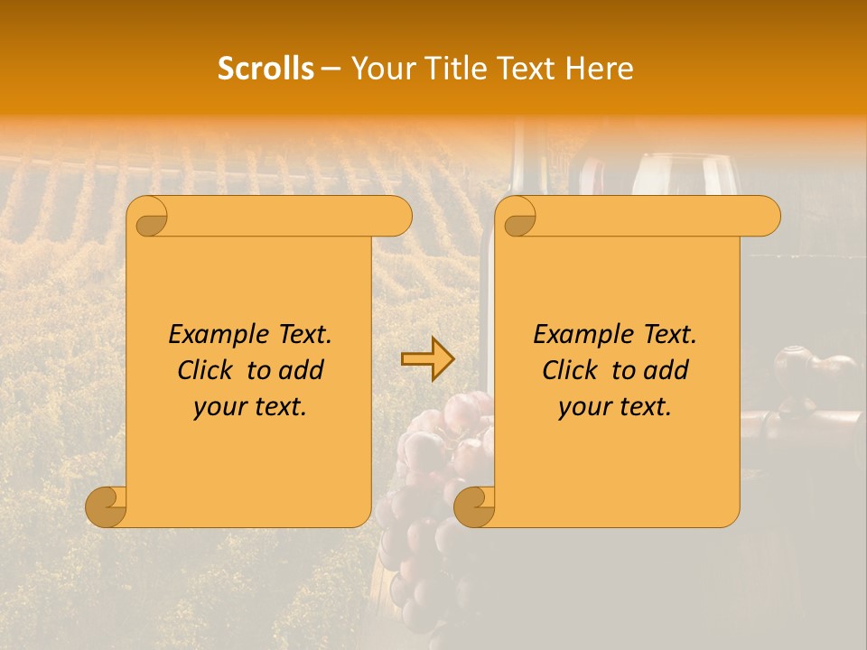 Atmosphere Stopper Leaf PowerPoint Template