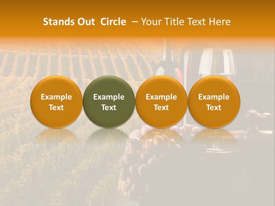 Atmosphere Stopper Leaf PowerPoint Template